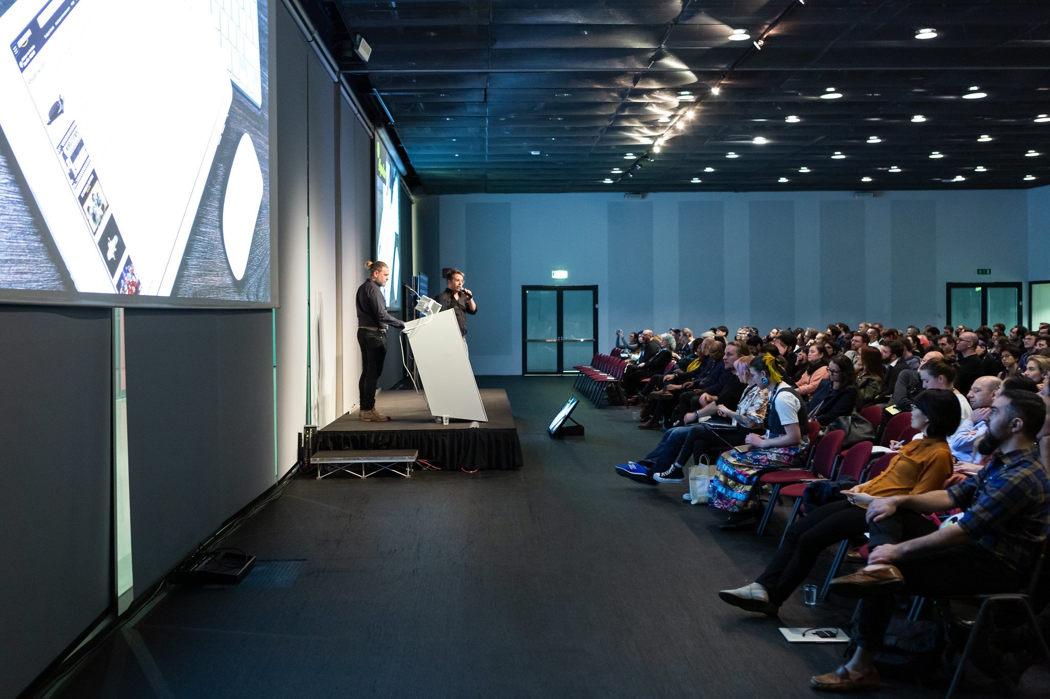 Thomas Kueber & Andreas Wegner on stage