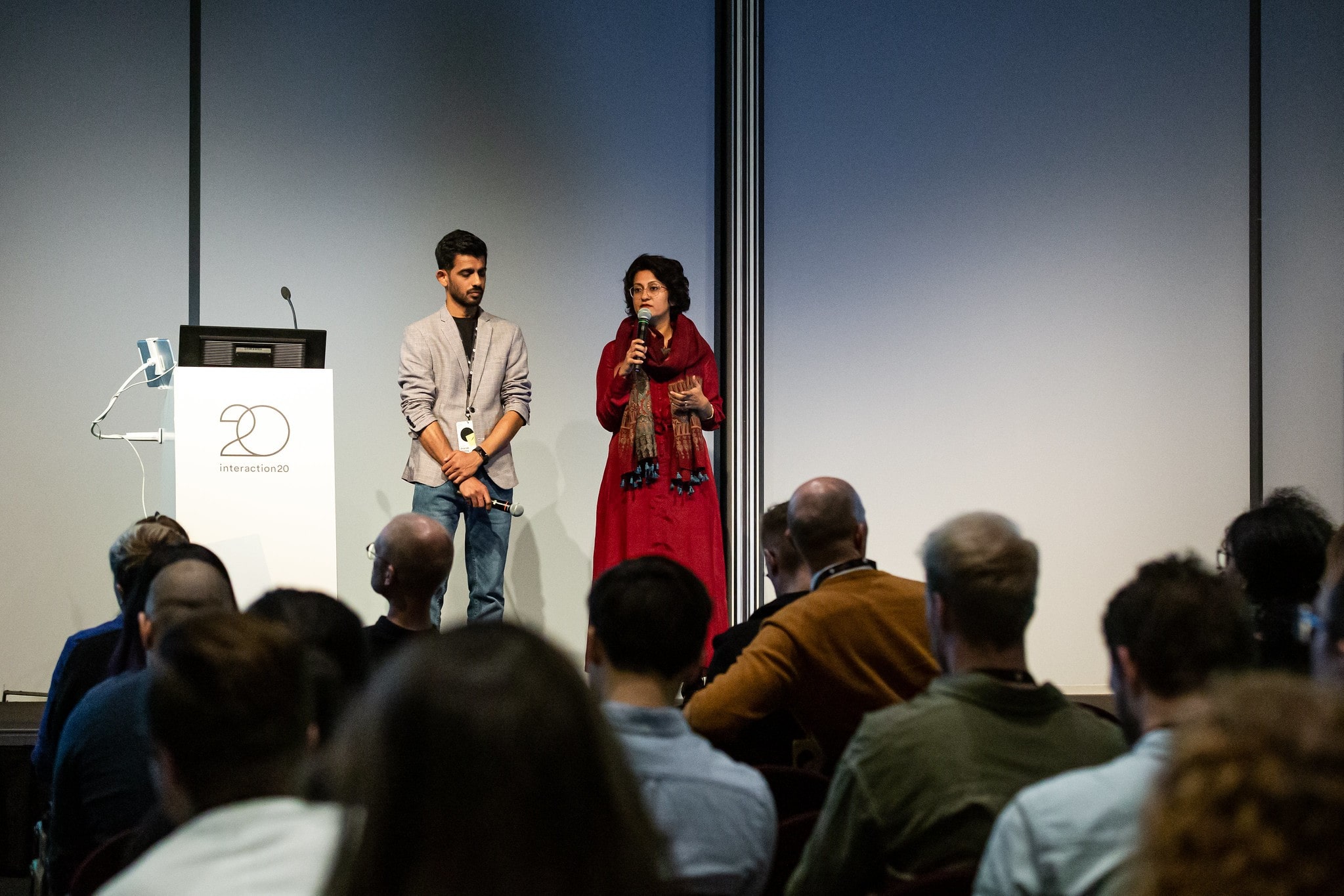 Prerak Mehta & Priti Rao on stage